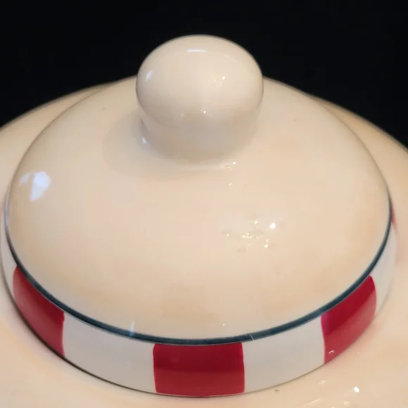 CRAZY MOUNTAIN SNOWMAN WITH BIRD COOKIE JAR - Picture 3 of 8